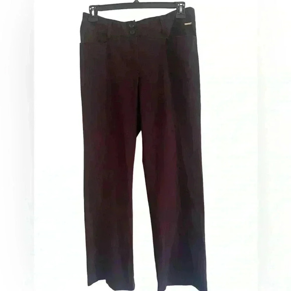 TAHARI Women’s Wine Pants Size 10 - Picture 2 of 11